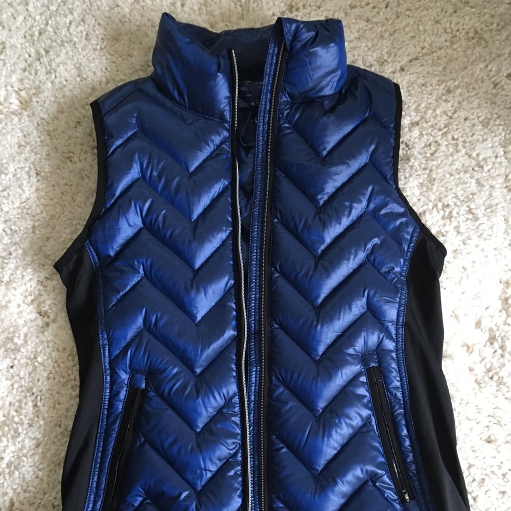 Calvin Klein Blue Puffer Vest